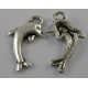 Lot de 10 breloques pendentifs "lune"