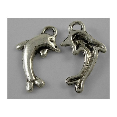 Lot de 10 breloques pendentifs "lune"