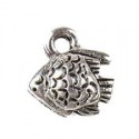 Lot de 10 breloques pendentifs "poisson"