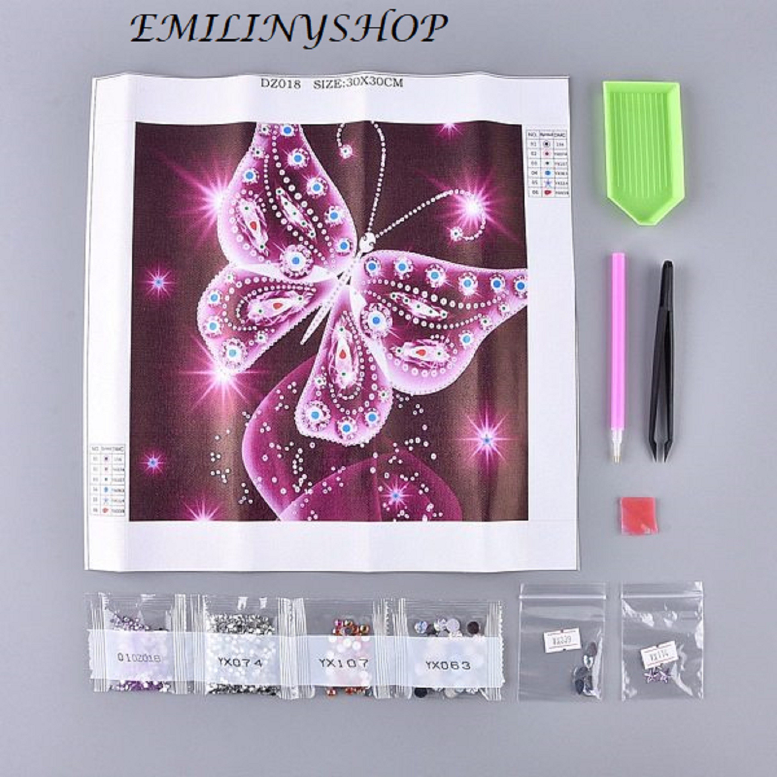 1 kit diamond painting diamant broderie tableau + cadre neuf - Un grand  marché