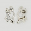 Lot de 10 breloques pendentifs "chat"