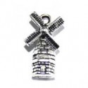 Lot de 10 breloques pendentifs "moulin"